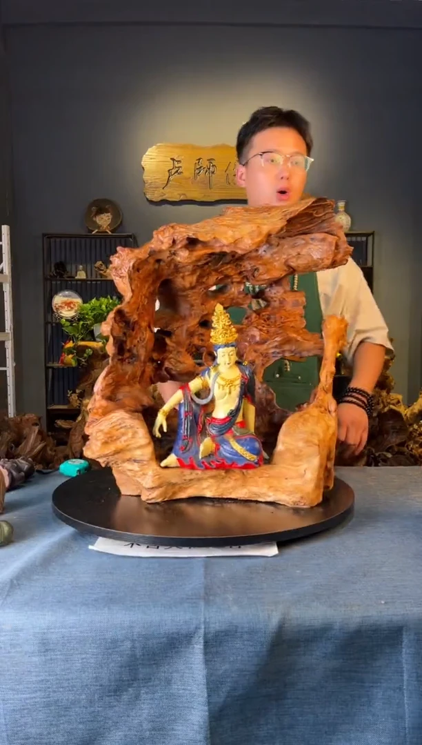 木卢师傅根艺作品（不包含人物摆件）