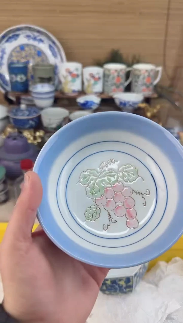 【闪购商品】瓷片茶盏陶瓷陶器