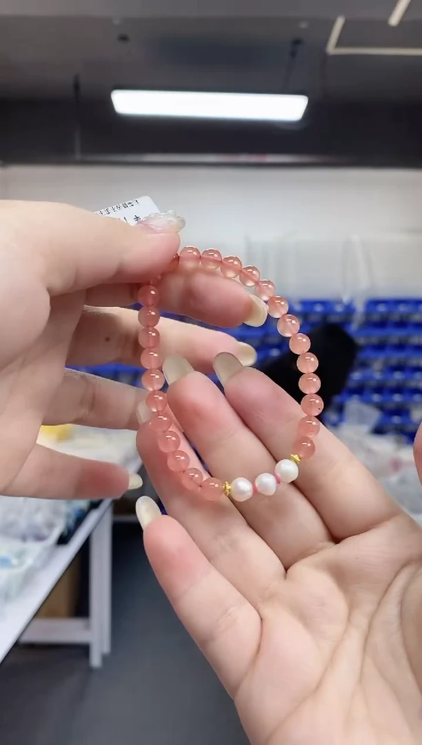 【闪购商品】南红玛瑙手串未镶嵌多样性发其一颜色微差