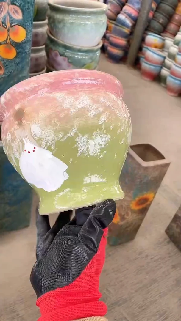 【闪购商品】摆件14-64口17高14微瑕    一个