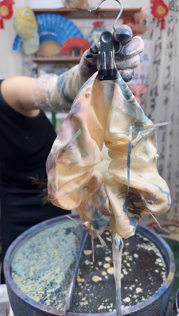 铁合金布艺粉雾海芭蕾发圈