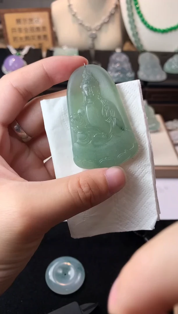 未镶嵌定制翡翠长*毛货不退不换