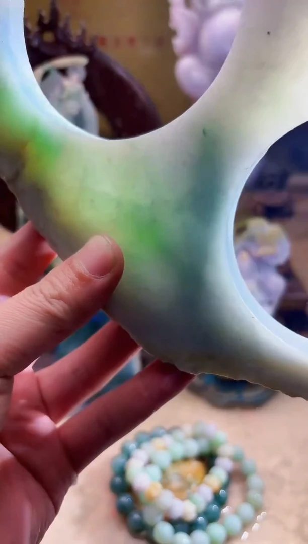 未镶嵌挂件翡翠A货张麦9637