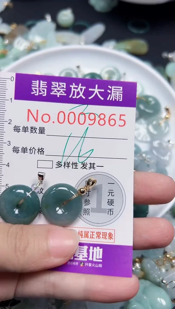 颈饰未镶嵌翡翠9865