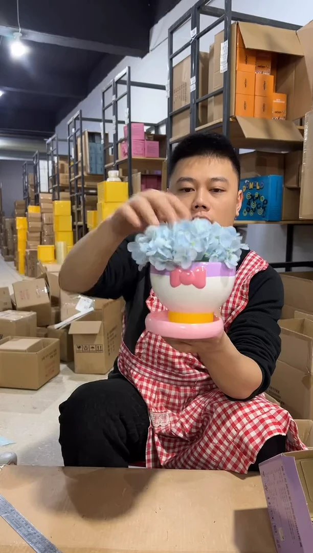 【闪购商品】杯原盒黛西花盆 陶瓷