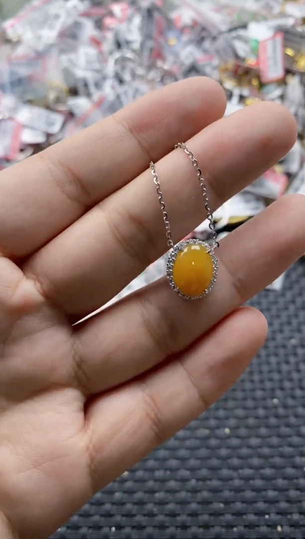 翡翠戒指银S925镶嵌7777---8