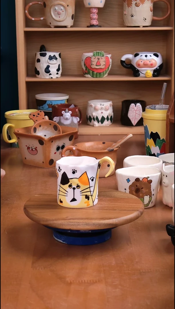 摆件陶景德镇原创手工陶瓷