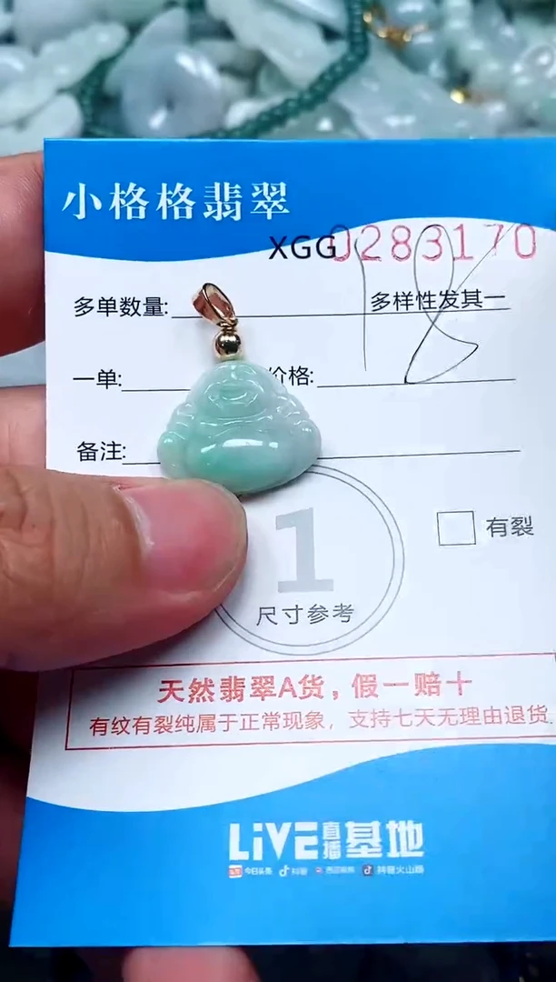 翡翠未镶嵌颈饰闪购商品0283170