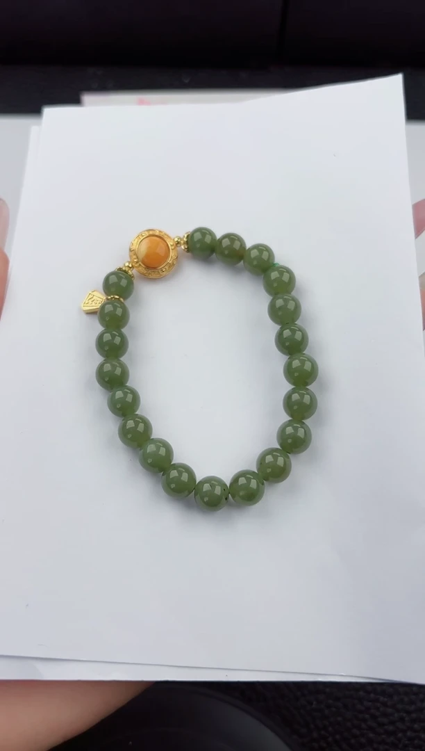 手串未镶嵌和田玉222嗨购微色差T1