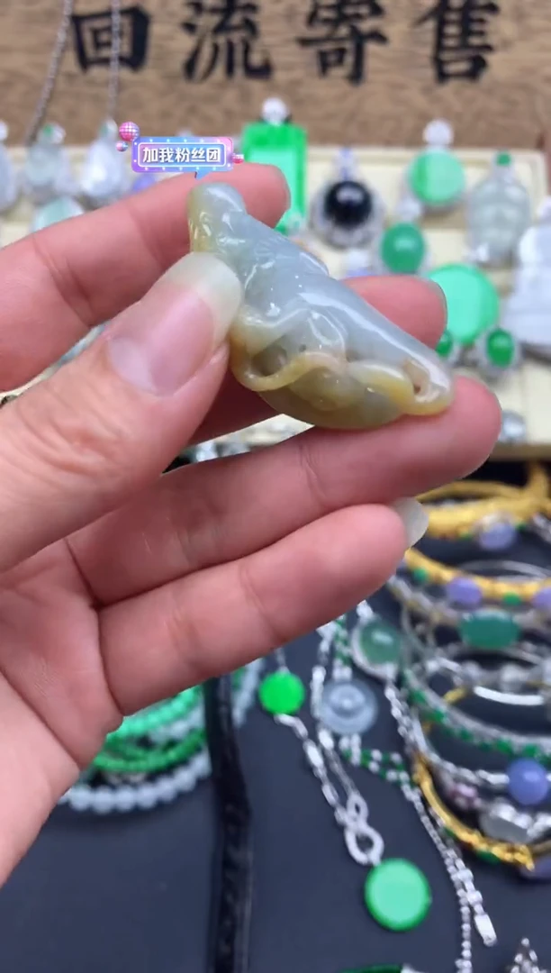 【闪购商品】翡翠颈饰未镶嵌17-中国好珍宝