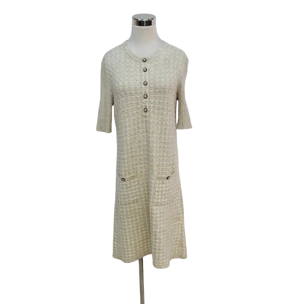 妃鱼/香奈儿/粘胶纤维/连衣裙/95新/M6/10