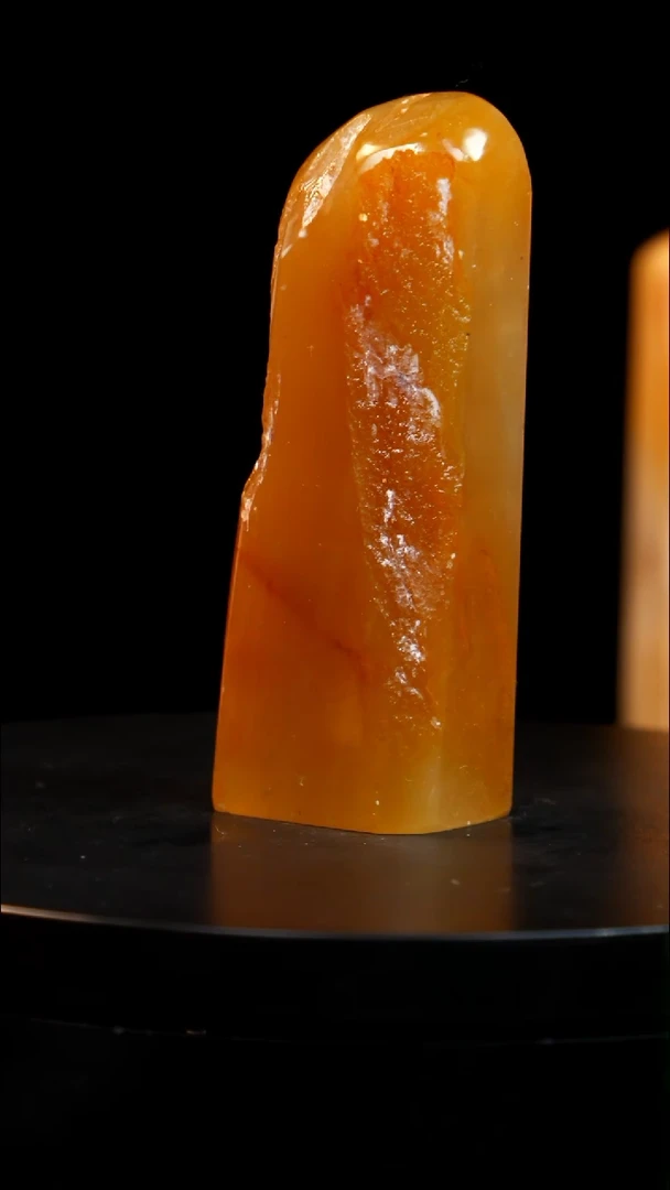 田黄石黄冻玻璃冻