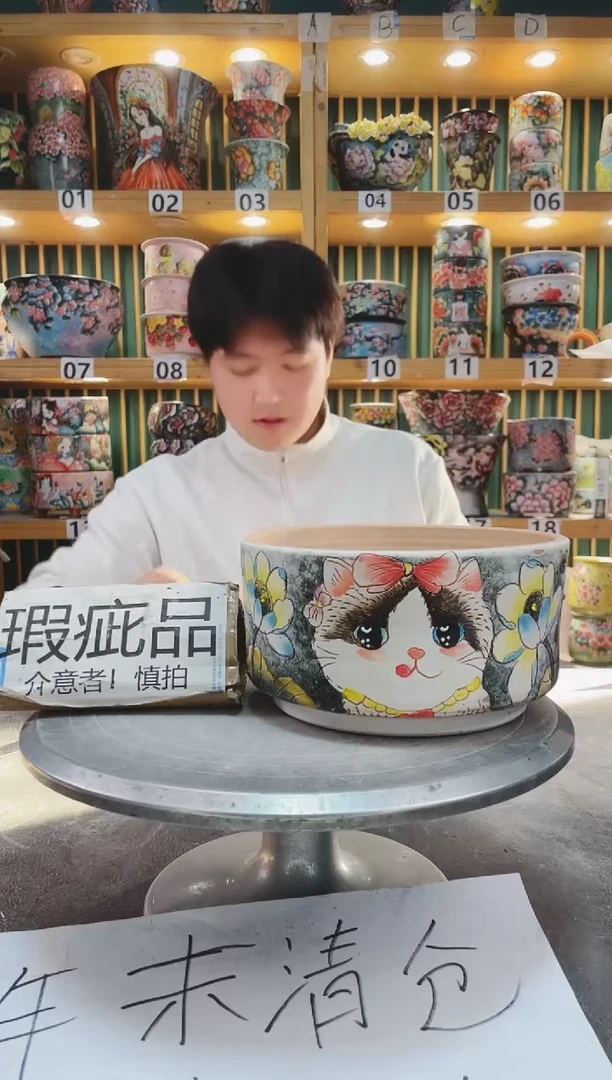 【闪购商品】瓷片默认微瑕一物一拍0118-078