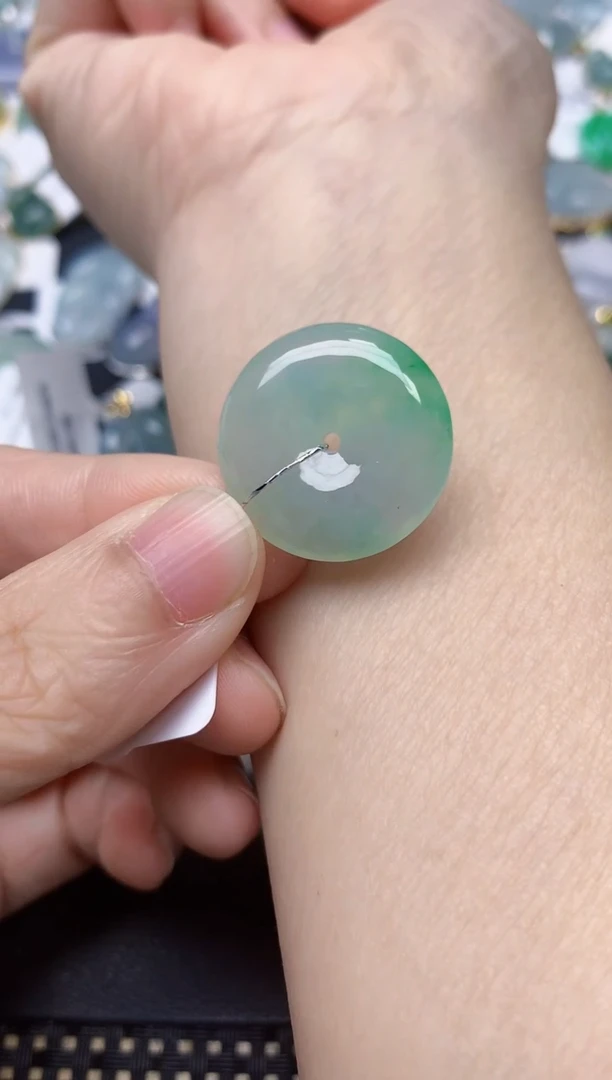 颈饰未镶嵌翡翠天然缅甸A货翡翠