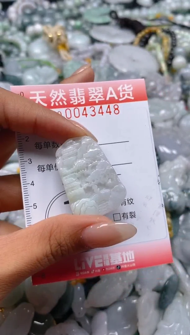 翡翠未镶嵌颈饰闪购0043448