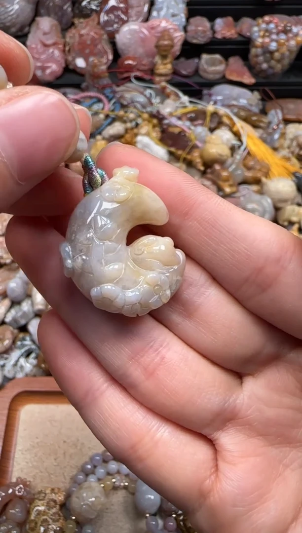 【闪购商品】硅化珊瑚（珊瑚玉）颈饰未镶嵌434