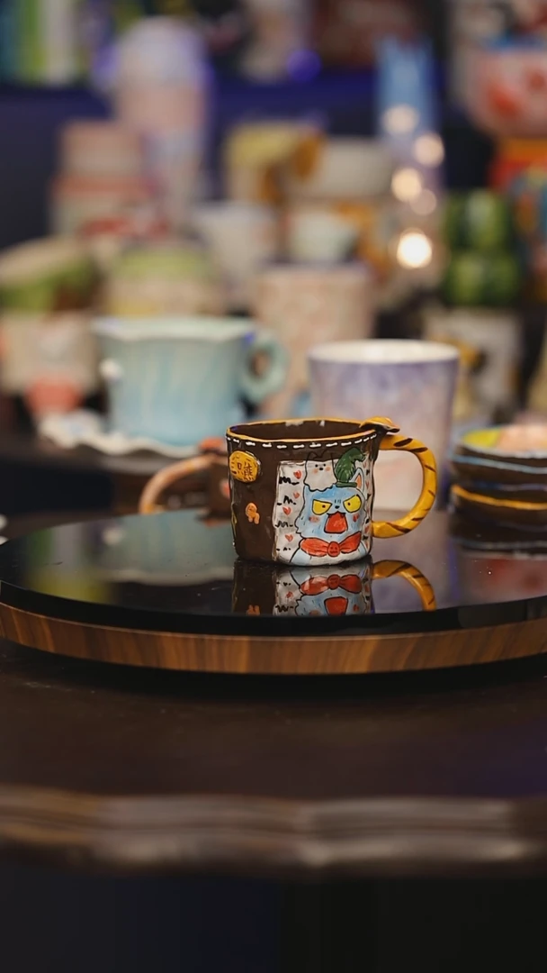 【闪购商品】摆件景德镇釉下彩绘设计师款式陶瓷