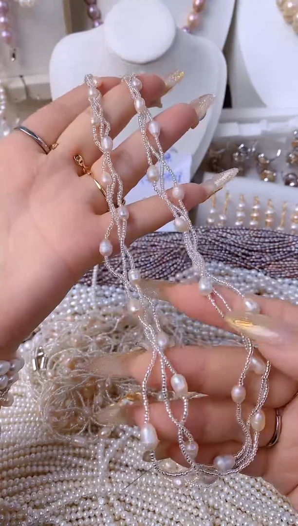 【闪购商品】淡水珍珠颈饰未镶嵌002