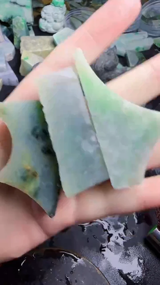 未镶嵌挂件翡翠天然翡翠002