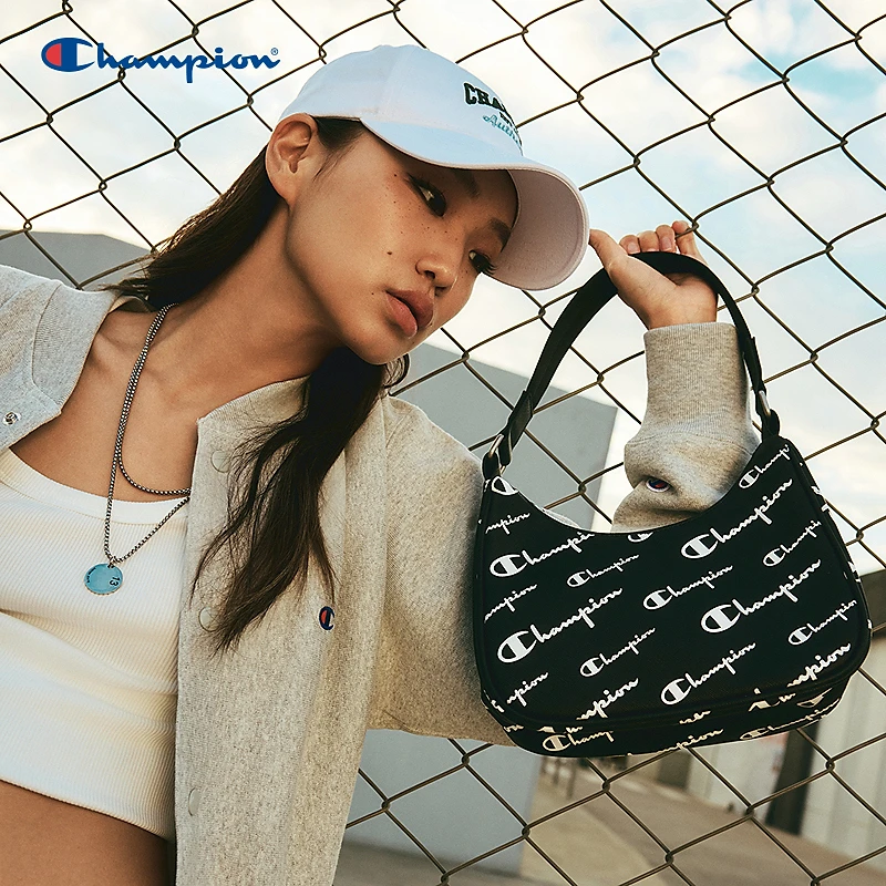【爆款上新】Champion满印腋下包2024秋冬新款潮流百搭单肩包休闲包