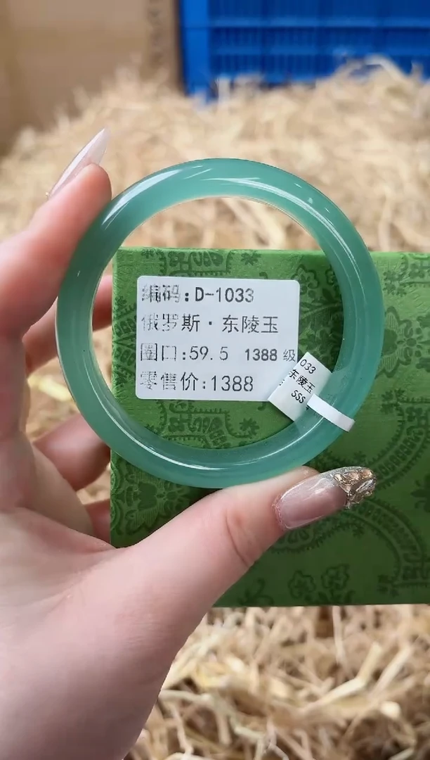 未镶嵌手镯石英质玉D-1033