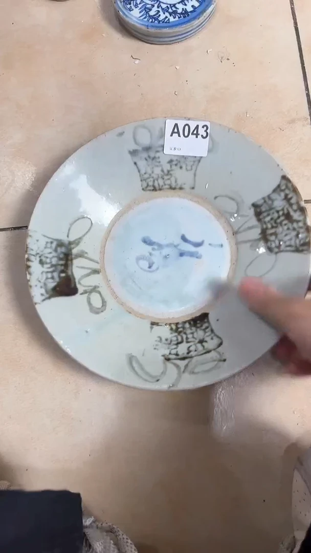 搪瓷风****言瓷器043