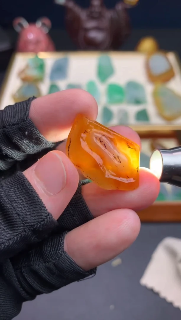 未镶嵌定制翡翠天然翡翠裸石（包工）