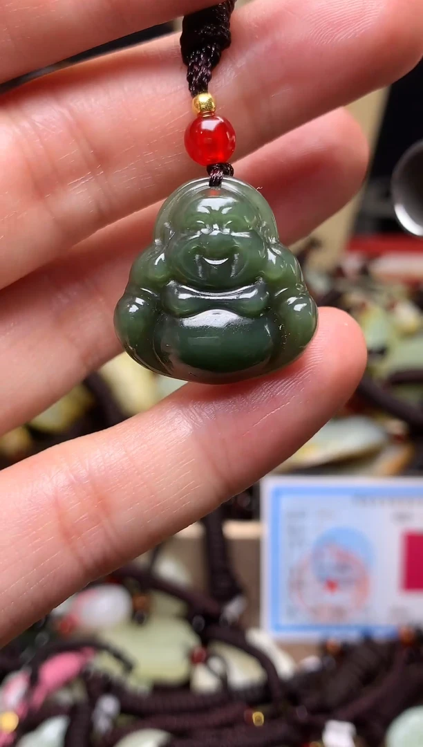 颈饰未镶嵌和田玉新疆料青海料清水和田玉吊坠