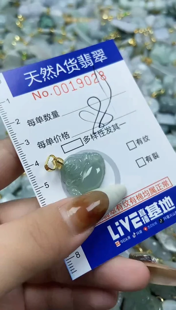 【闪购商品】翡翠颈饰未镶嵌天然A货翡翠