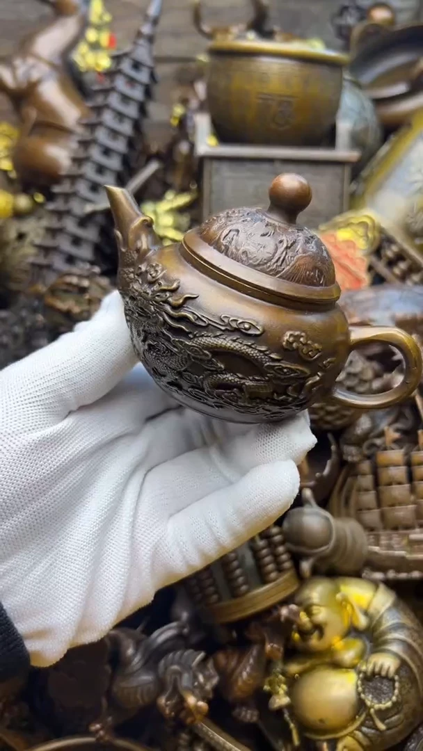 精美铜器，点击下单