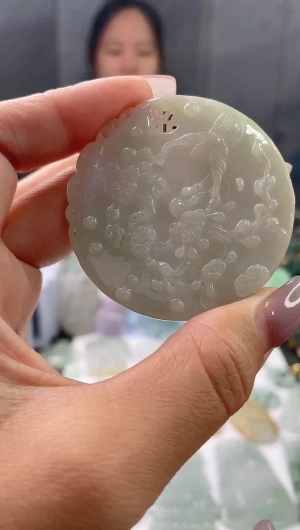 吊坠(不含链)未镶嵌翡翠1