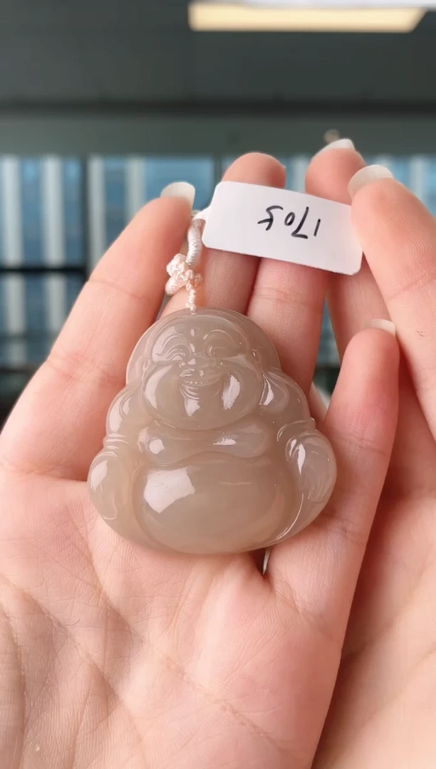 颈饰未镶嵌和田玉佛公 1705