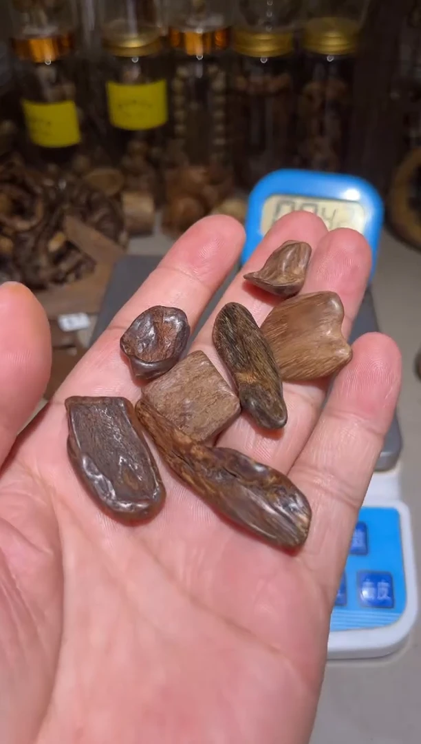 沉香沉香碎屑?****肉 马尼捞 8.6（克）沉水