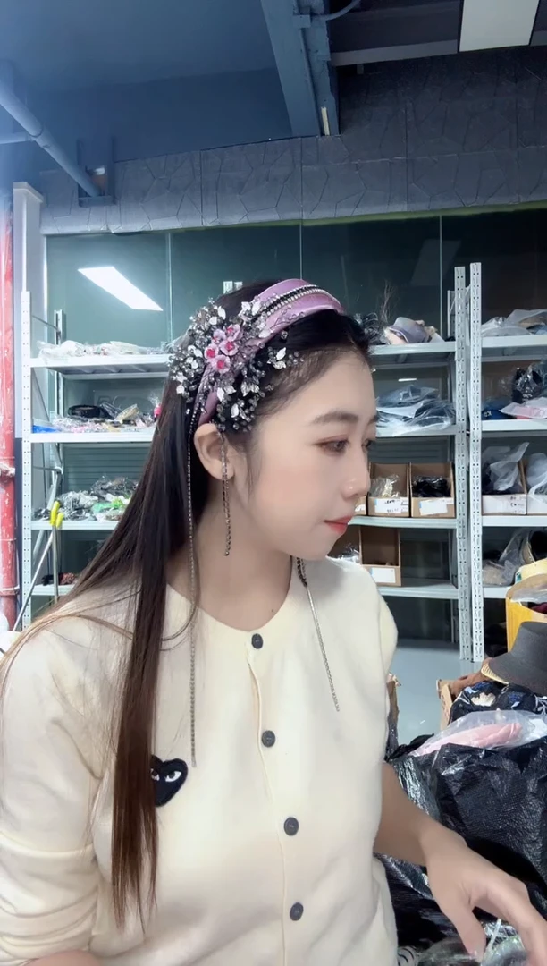 人造彩棉菲梵定制原创发箍-44
