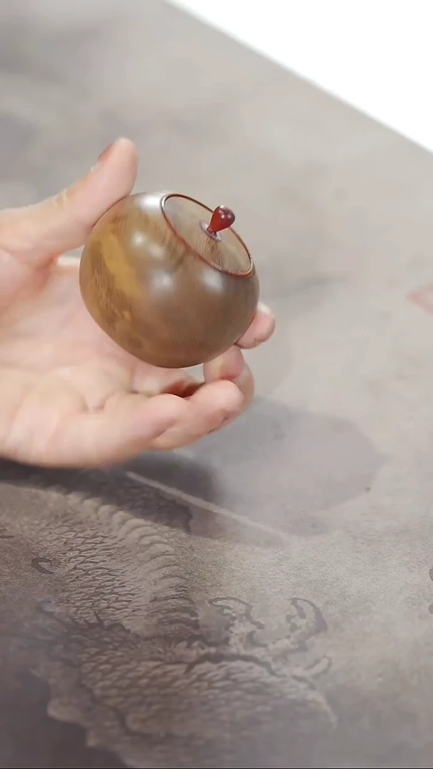 金丝楠茶仓小茶叶罐