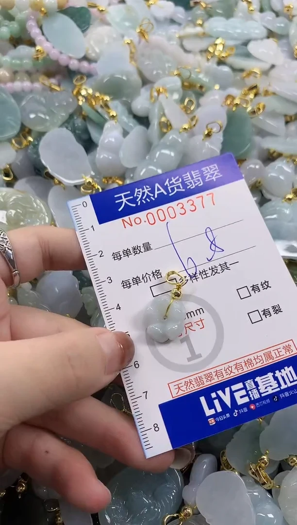 颈饰未镶嵌翡翠天然A货翡翠