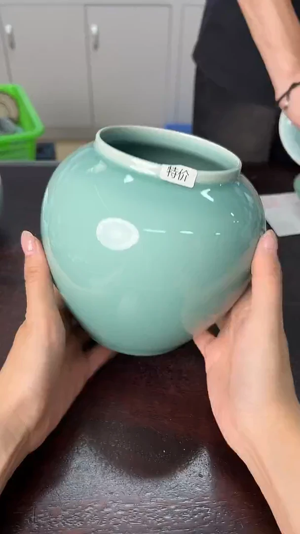 龙泉云间青瓷小米茶器