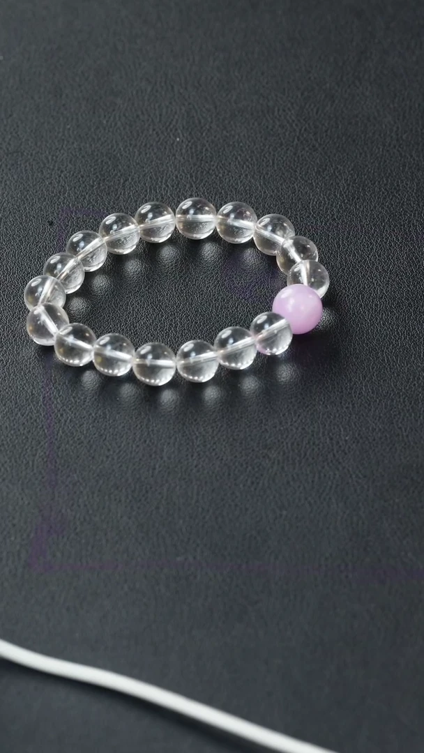 水晶手串未镶嵌——白水晶