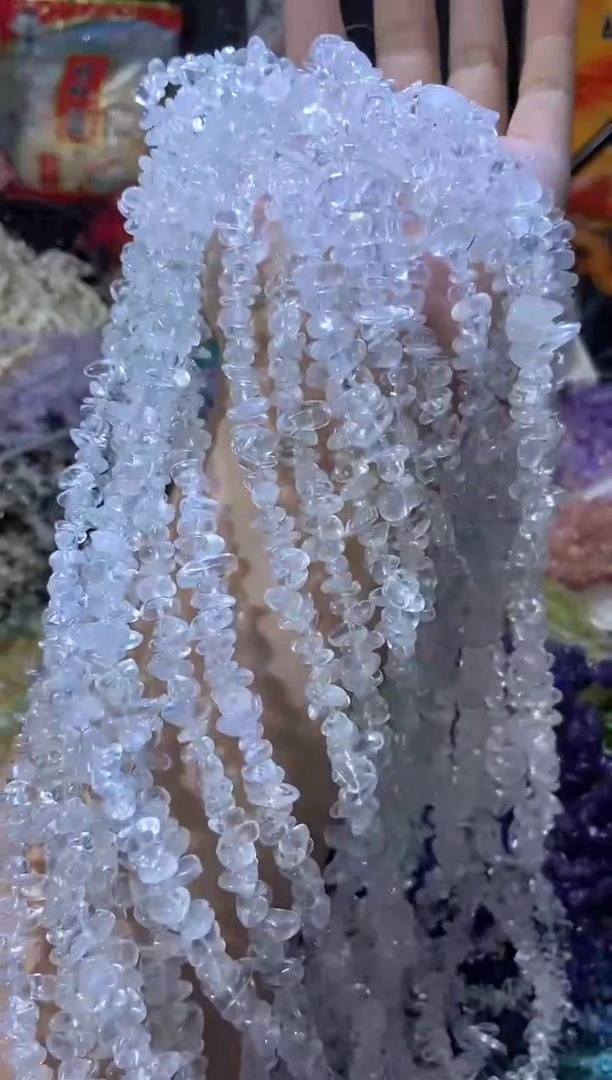 水晶珠宝半成品未镶嵌白水晶