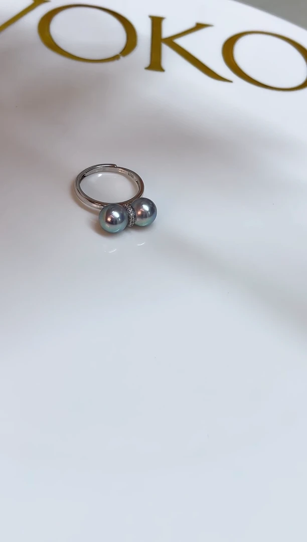 银S925镶嵌颈饰海水珍珠7.5-8mm