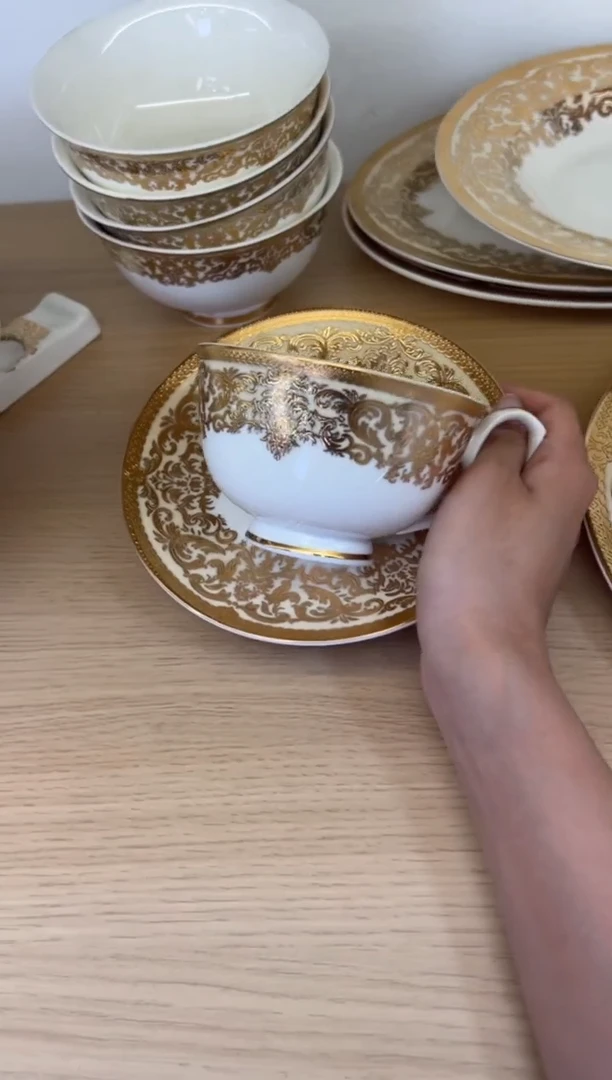瓷片220cc杯碟一单一套