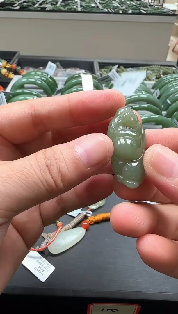 和田玉未镶嵌吊坠(不含链)多样性发货