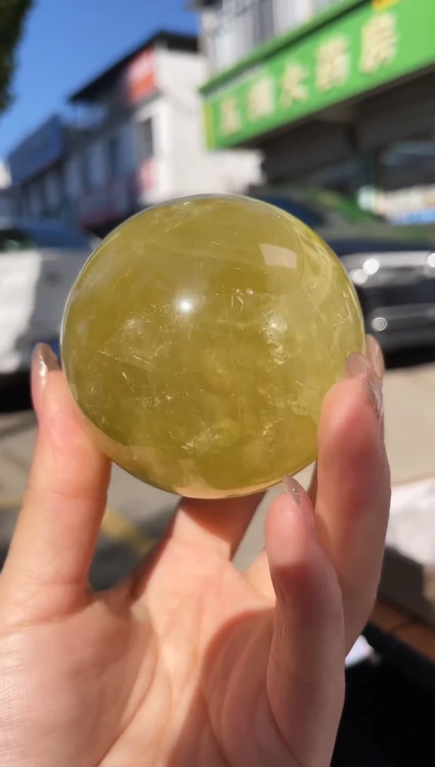 套链未镶嵌水晶独**志黄球6/989