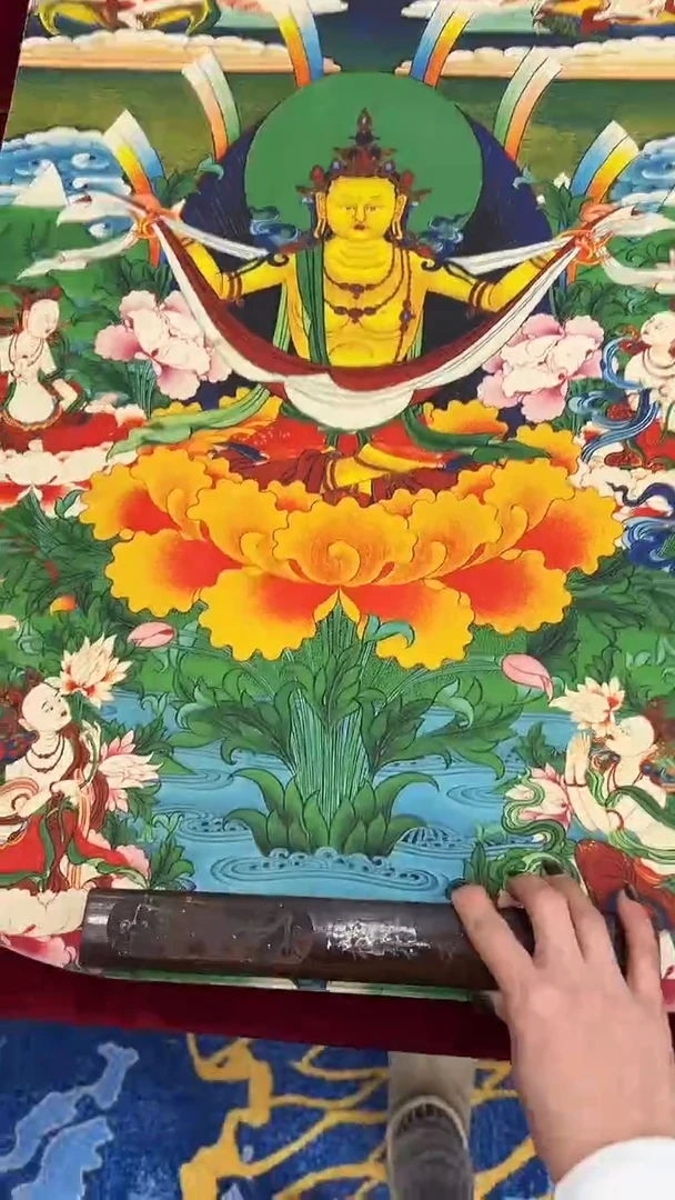 卷轴画唐卡16039