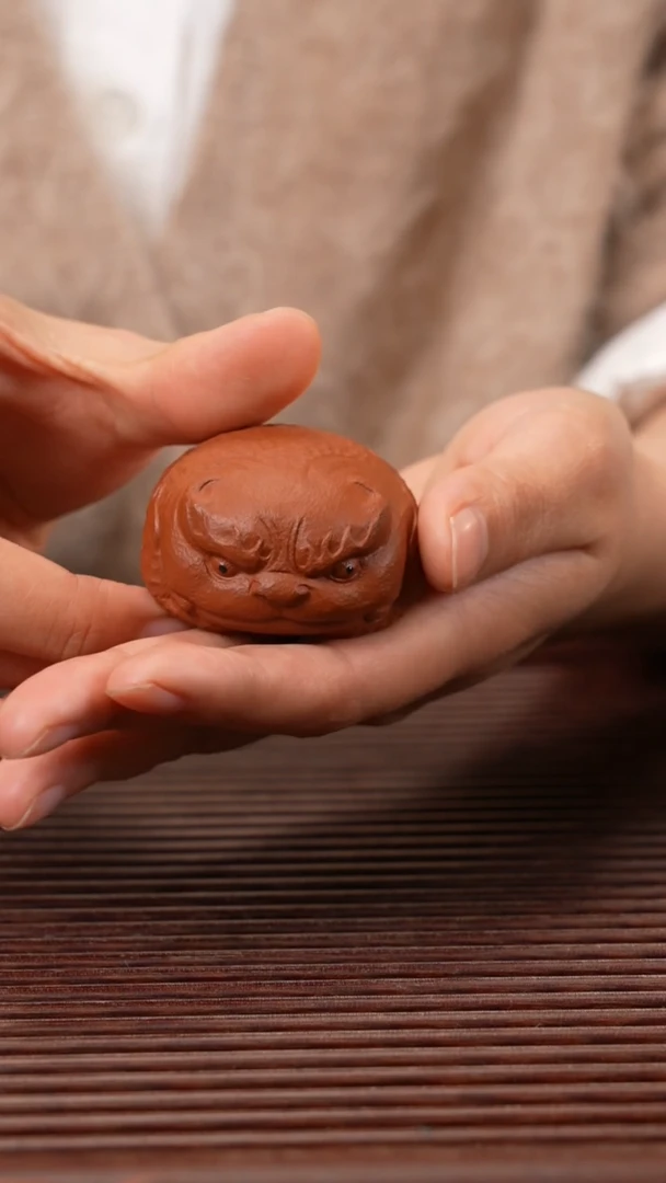 【闪购商品】紫砂茶宠朱泥貔貅