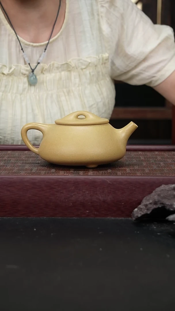 茶壶紫砂LCC本绿景舟石瓢