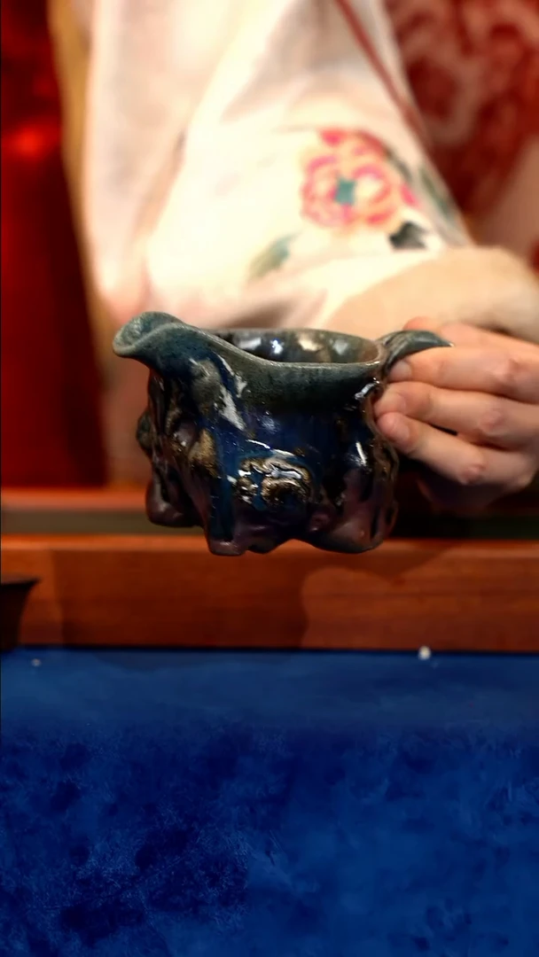 紫砂 宜兴紫砂 GFY 小叶  树桩公道