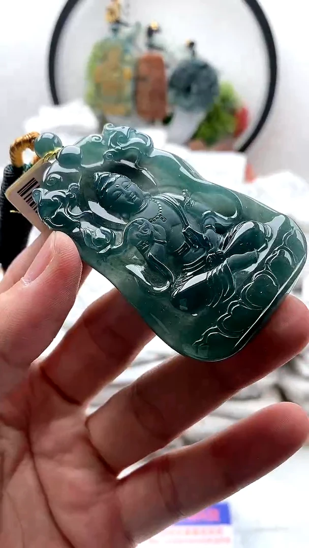 【闪购商品】翡翠颈饰未镶嵌大势至