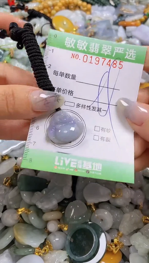 翡翠未镶嵌颈饰闪购0197485