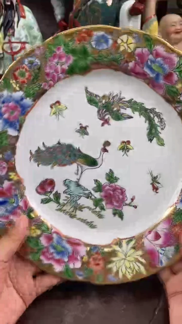瓷片微瑕慎拍景德镇窑老厂瓷器单件